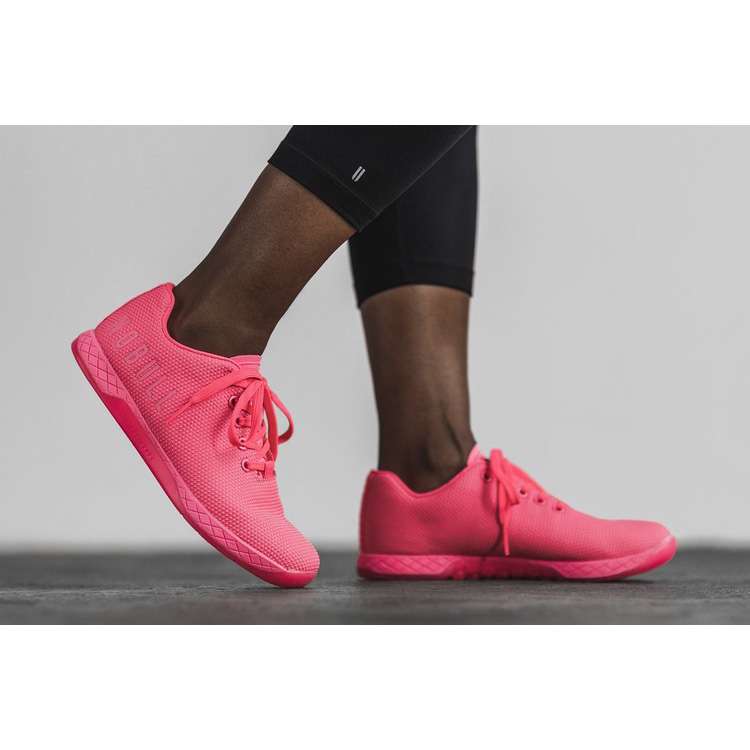 Tenis Deportivos Nobull Neon Pink Trainer Mujer Rosas | MX-26347