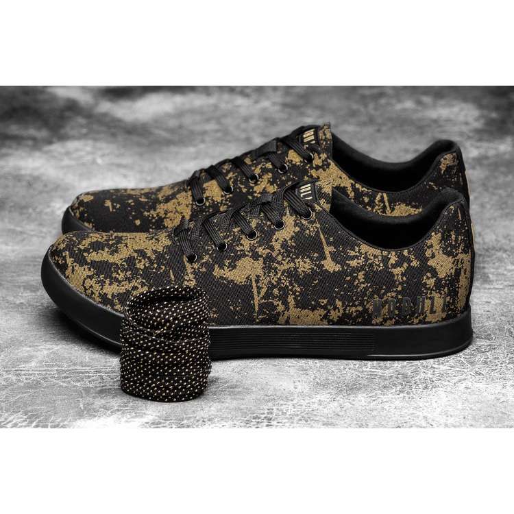 Tenis Deportivos Nobull Pride Lona Trainer Hombre Negros Amarillos | MX-63852