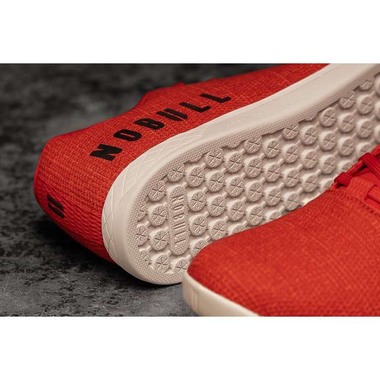 Tenis Deportivos Nobull Red Heather Trainer Mujer Naranjas | MX-33389