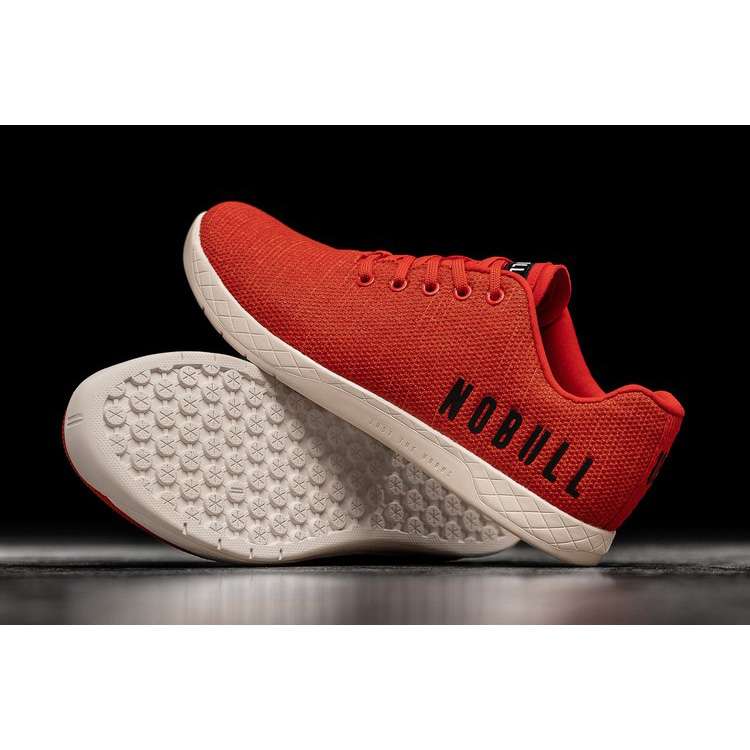 Tenis Deportivos Nobull Red Heather Trainer Mujer Naranjas | MX-33389