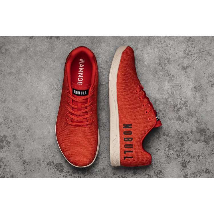 Tenis Deportivos Nobull Red Heather Trainer Mujer Naranjas | MX-33389