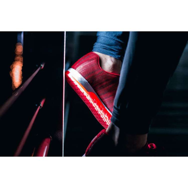 Tenis Deportivos Nobull Red Linear Trainer Hombre Rojos | MX-77011