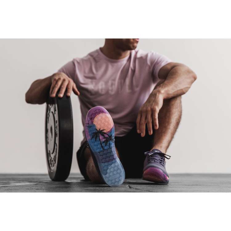 Tenis Deportivos Nobull Royal Sunset Trainer Hombre Morados | MX-77164