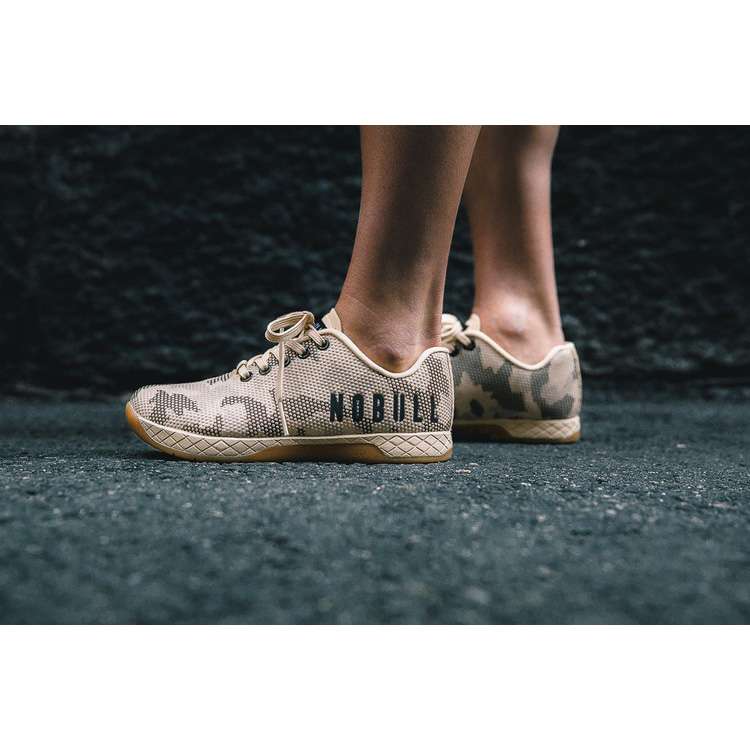 Tenis Deportivos Nobull Sand Camo Trainer Mujer Beige | MX-19827