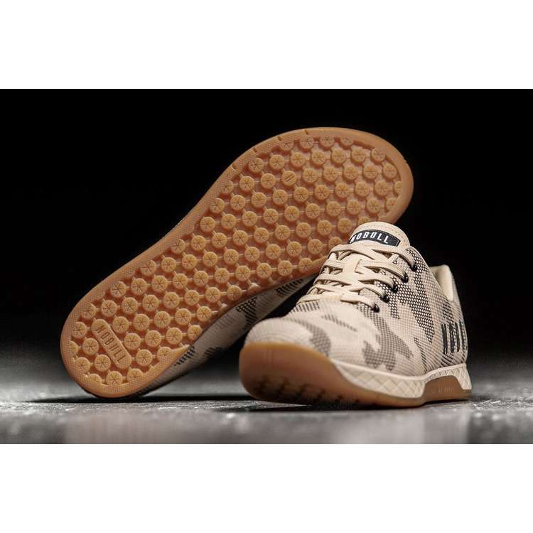 Tenis Deportivos Nobull Sand Camo Trainer Mujer Beige | MX-19827