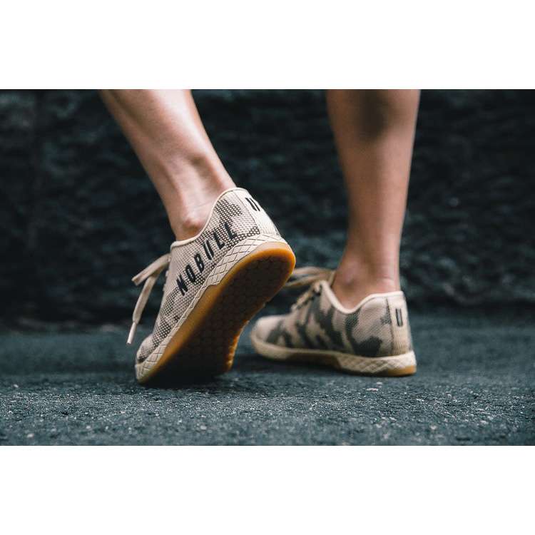 Tenis Deportivos Nobull Sand Camo Trainer Mujer Beige | MX-19827