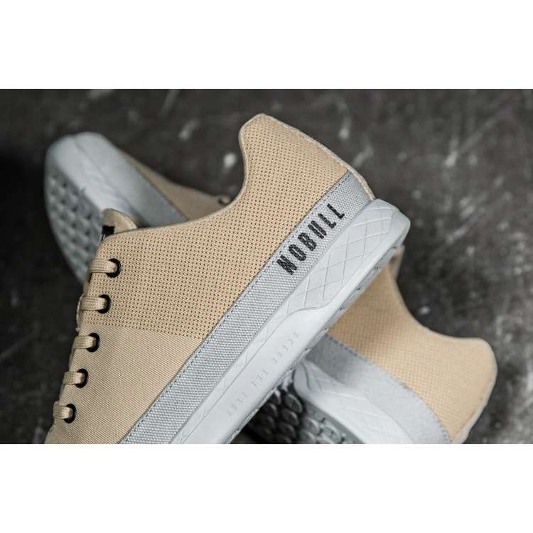 Tenis Deportivos Nobull Sand Lona Trainer Mujer Beige | MX-95751
