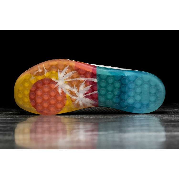 Tenis Deportivos Nobull Shell Sunrise Trainer Hombre Blancos Multicolor | MX-21390
