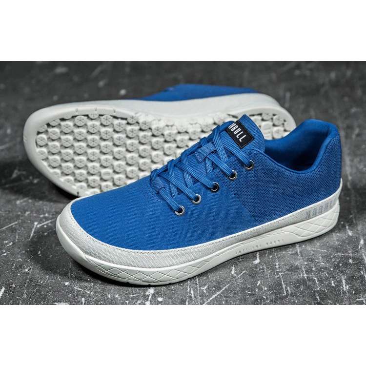 Tenis Deportivos Nobull Sky Lona Trainer Hombre Azules | MX-27372