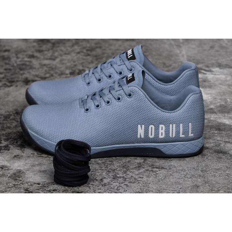 Tenis Deportivos Nobull Steel Blue Trainer Hombre Grises | MX-19843