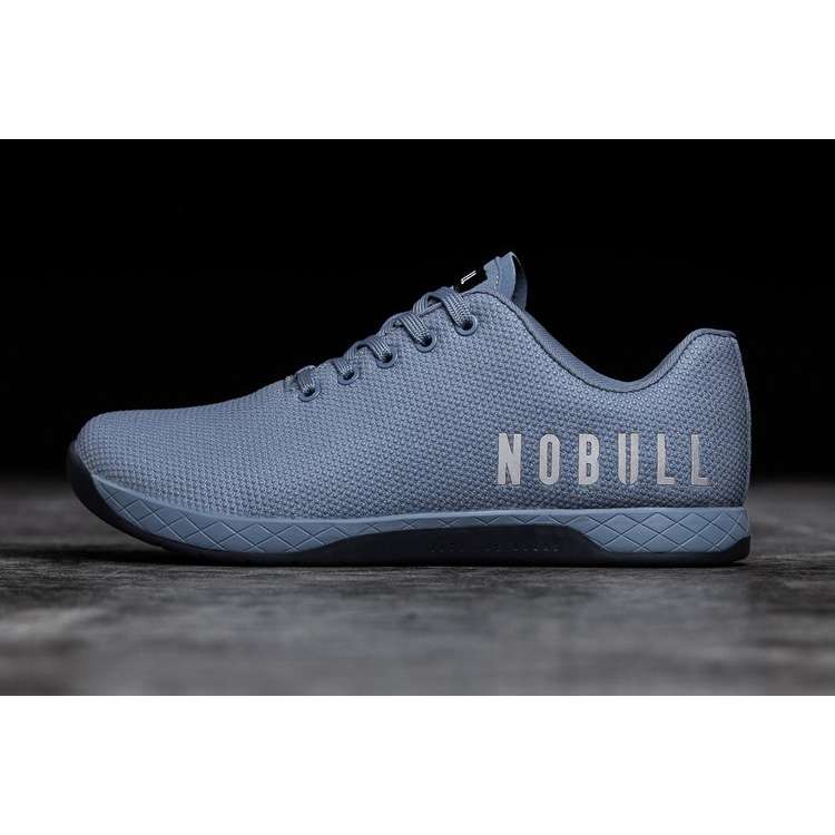 Tenis Deportivos Nobull Steel Blue Trainer Hombre Grises | MX-19843