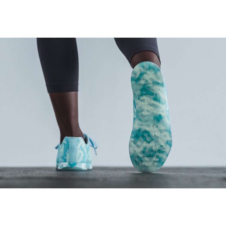 Tenis Deportivos Nobull Toomey Trainer Mujer Turquesa Blancos | MX-49949