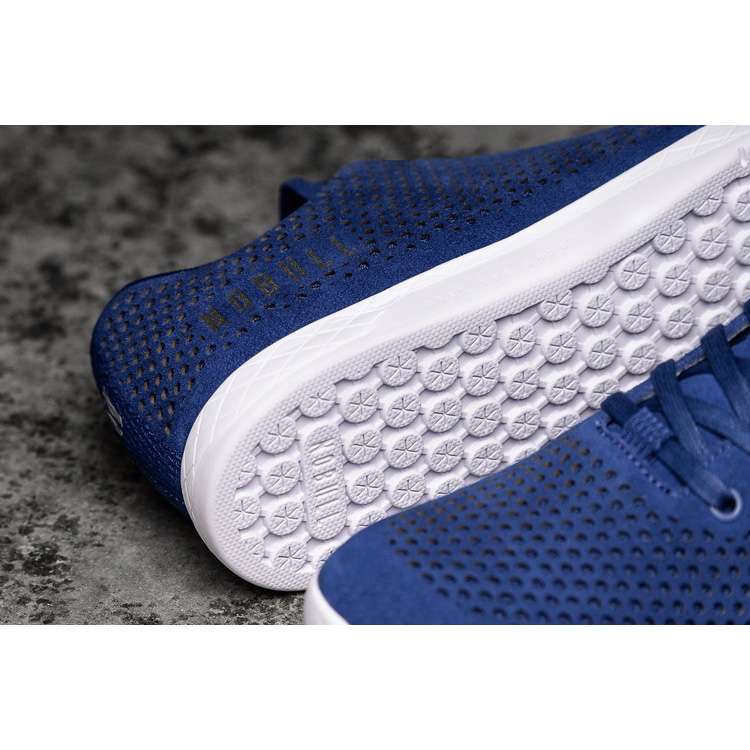 Tenis Deportivos Nobull True Blue Gamuza Trainer Mujer Azul Marino | MX-33398