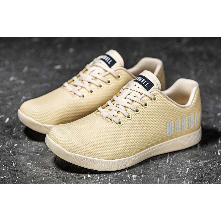 Tenis Deportivos Nobull Vanilla Trainer Mujer Amarillos | MX-14490