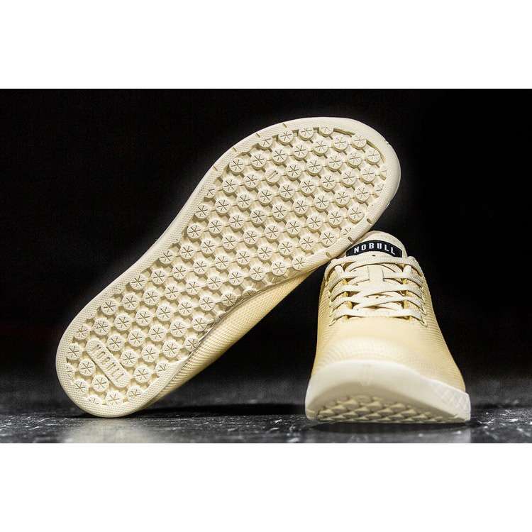 Tenis Deportivos Nobull Vanilla Trainer Mujer Amarillos | MX-14490