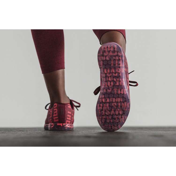 Tenis Deportivos Nobull Wells Trainer Mujer Rojos | MX-99170