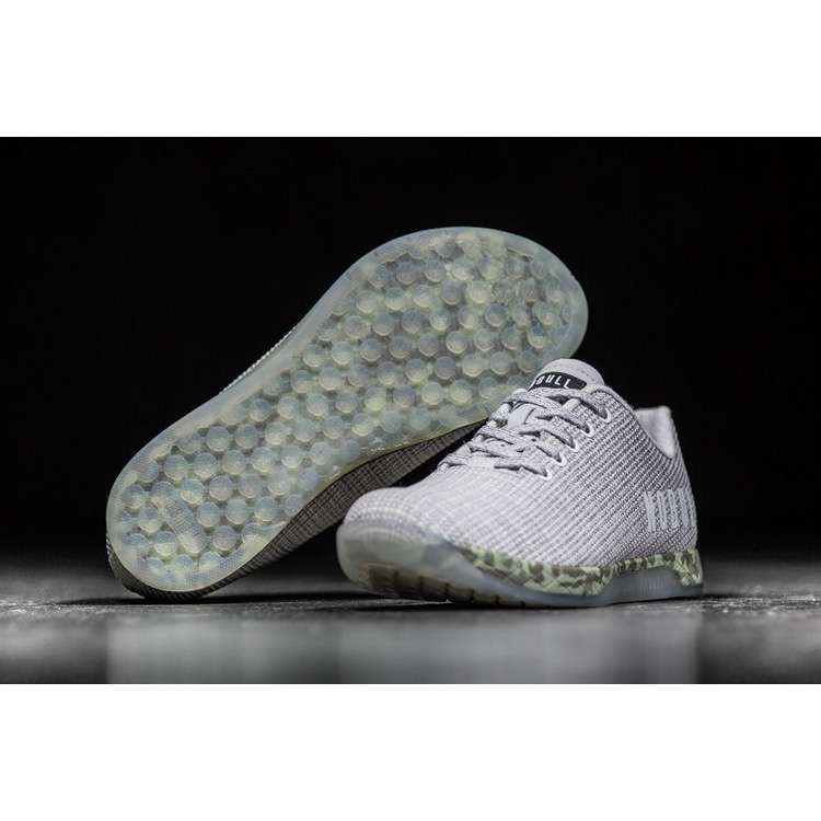 Tenis Deportivos Nobull White Heather Forest Trainer Mujer Grises Camuflados | MX-56329