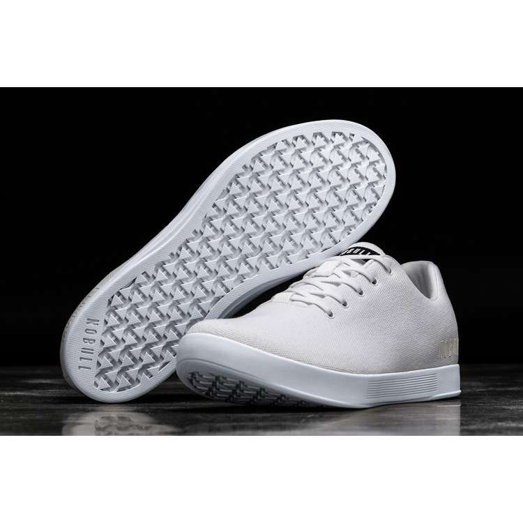 Tenis Deportivos Nobull White Lona Trainer Mujer Blancos | MX-61709