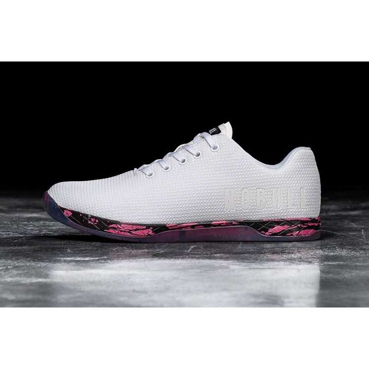 Tenis Deportivos Nobull White Spill Trainer Hombre Blancos Rojos | MX-83984