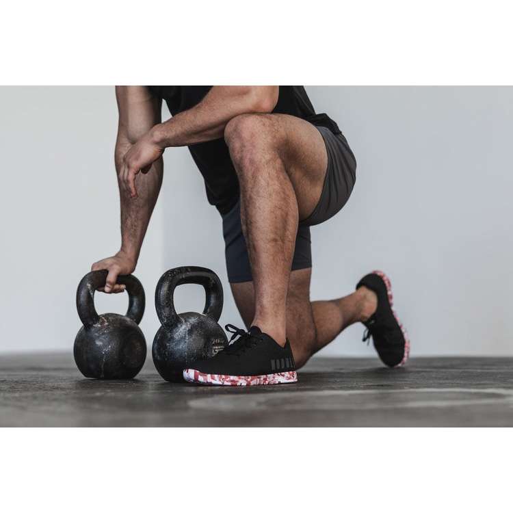 Tenis Deportivos Nobull Wild Berry Trainer Hombre Negros Rojos | MX-52651