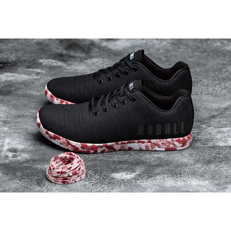 Tenis Deportivos Nobull Wild Berry Trainer Mujer Negros Rojos | MX-93963