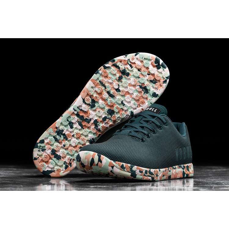 Tenis Deportivos Nobull Wild Jewel Trainer Hombre Azul Marino Naranjas | MX-91403