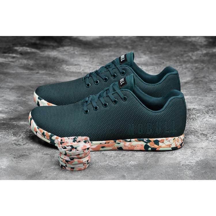 Tenis Deportivos Nobull Wild Jewel Trainer Hombre Azul Marino Naranjas | MX-91403