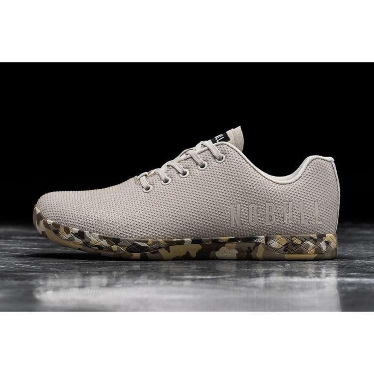 Tenis Deportivos Nobull Wild Sand Trainer Hombre Beige Camuflados | MX-61855