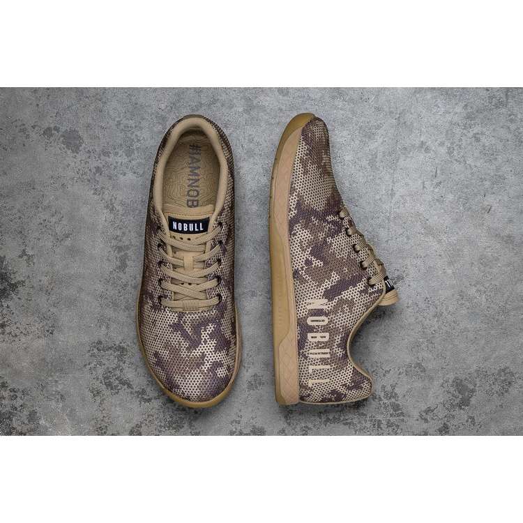 Tenis Deportivos Nobull Woodstock Camo Trainer Mujer Grises | MX-59438