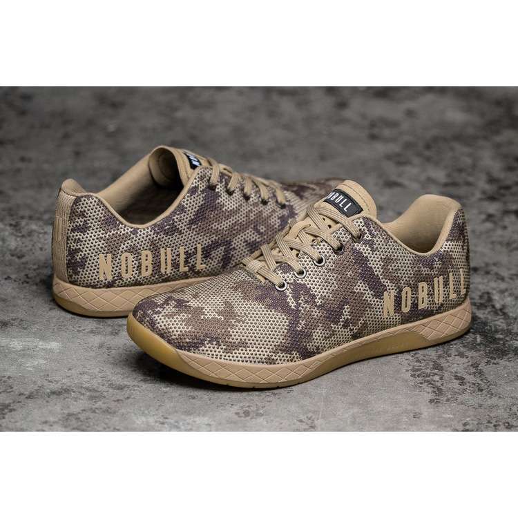 Tenis Deportivos Nobull Woodstock Camo Trainer Mujer Grises | MX-59438