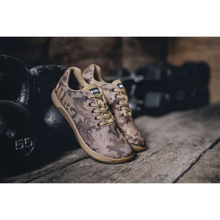 Tenis Deportivos Nobull Woodstock Camo Trainer Mujer Grises | MX-59438