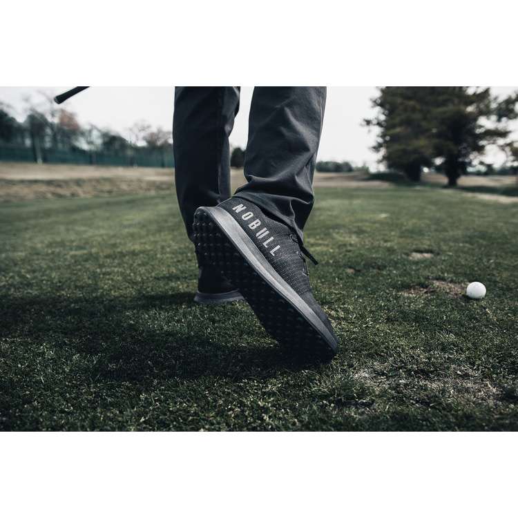 Tenis Golf Nobull Black Matryx® Hombre Negros | MX-87986