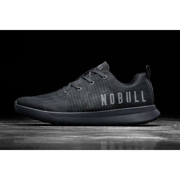 Tenis Golf Nobull Black Matryx® Mujer Negros | MX-42618