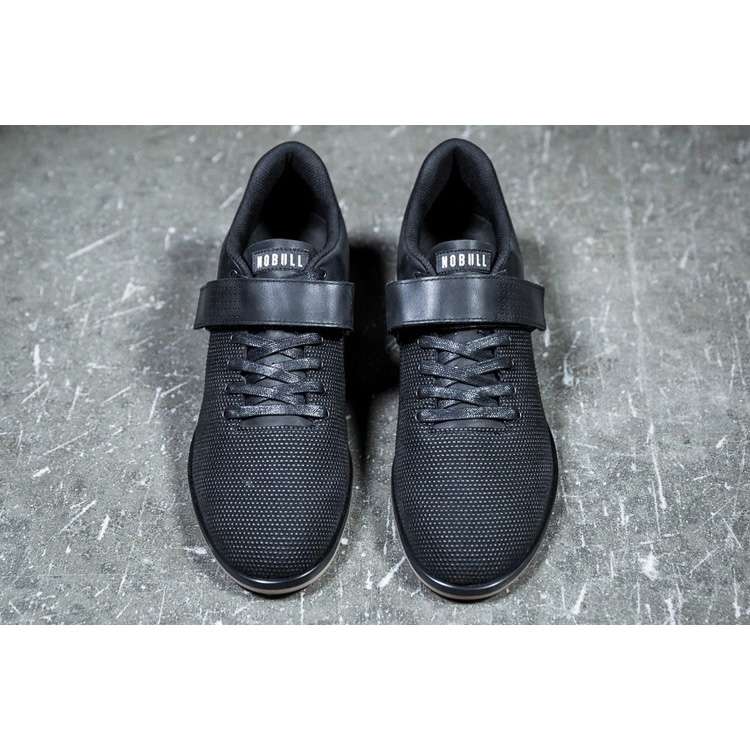 Tenis Halterofilia Nobull Black Lifter Hombre Negros | MX-15852