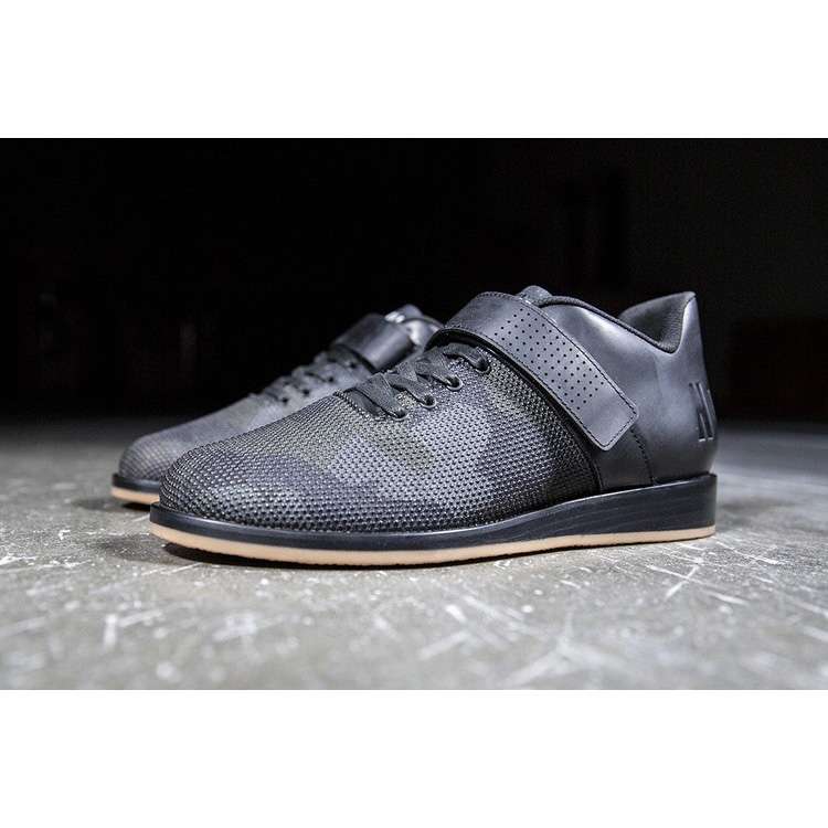 Tenis Halterofilia Nobull Dark Camo Lifter Hombre Negros | MX-14899