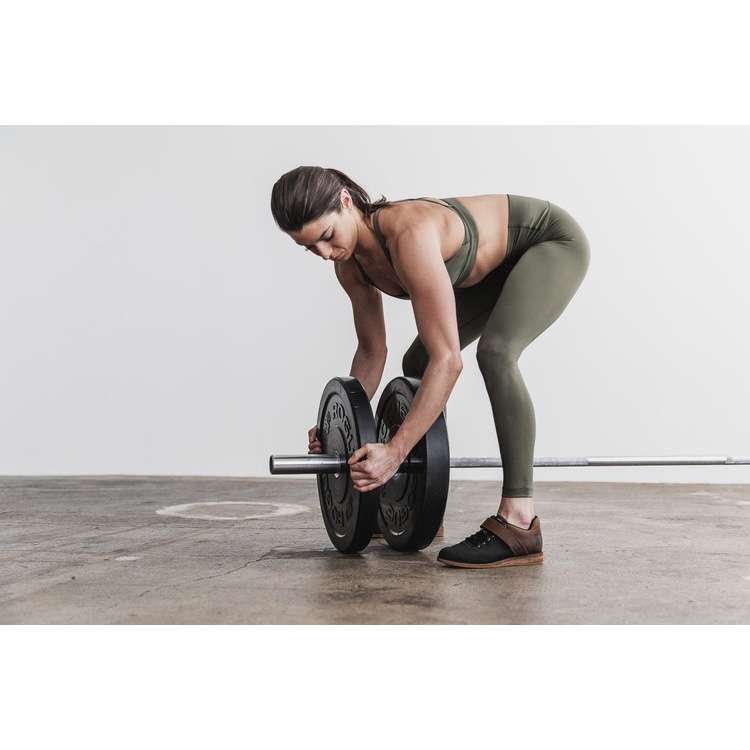 Tenis Halterofilia Nobull Lifter Mujer Negros Marrom | MX-38394