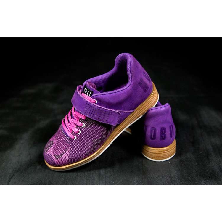 Tenis Halterofilia Nobull Purple Camo Lifter Mujer Morados | MX-29099