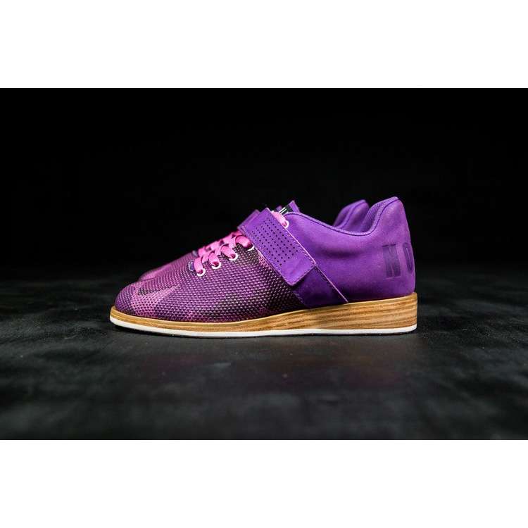 Tenis Halterofilia Nobull Purple Camo Lifter Mujer Morados | MX-29099