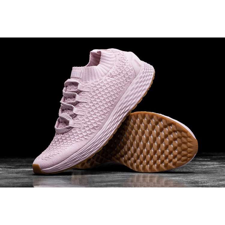 Tenis Para Correr Nobull Blush Knit Runner Hombre Rosas | MX-41151