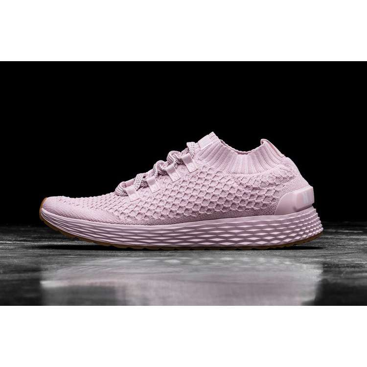 Tenis Para Correr Nobull Blush Knit Runner Hombre Rosas | MX-41151