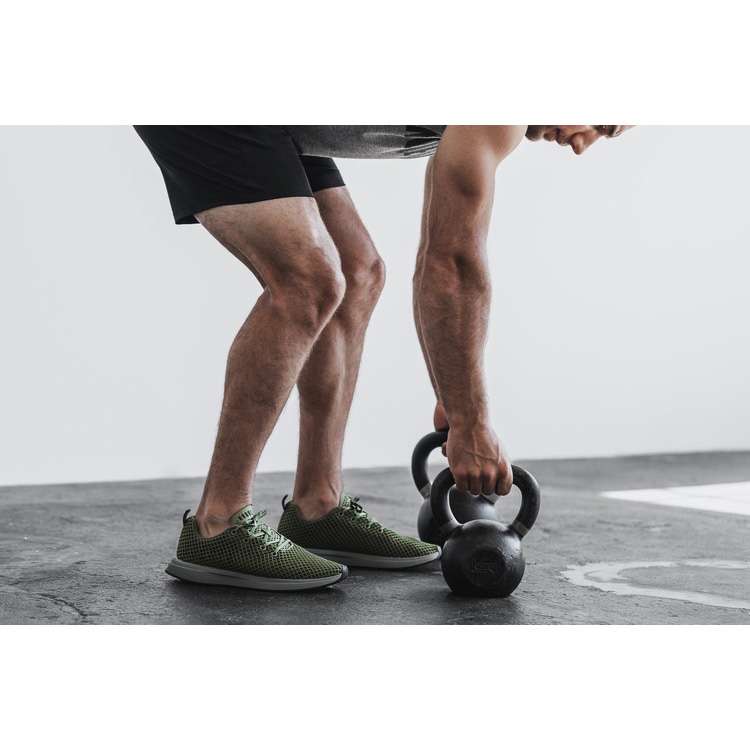 Tenis Para Correr Nobull Moss Mesh Runner Hombre Verdes | MX-10650