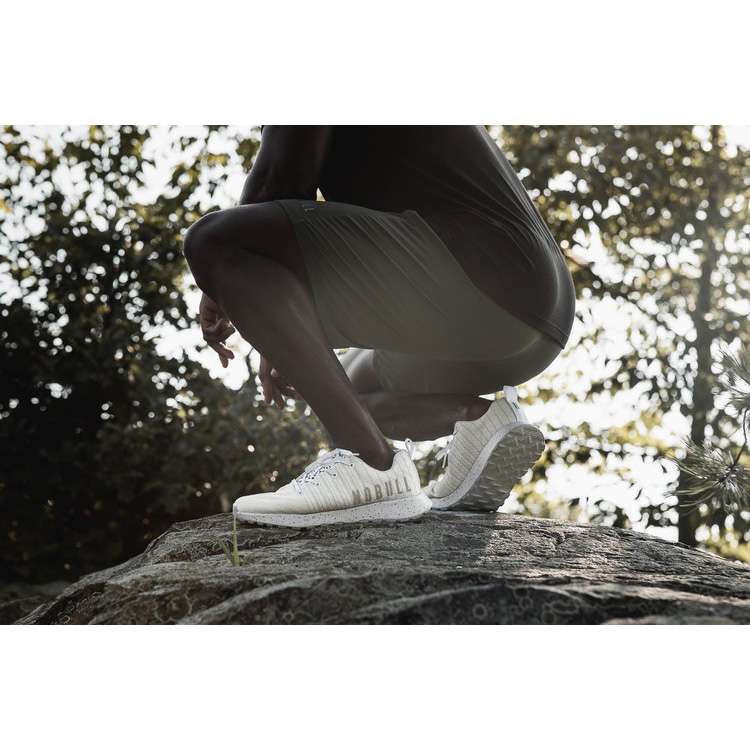 Tenis Para Correr Nobull White Matryx® Trail Runner Hombre Blancos | MX-66727