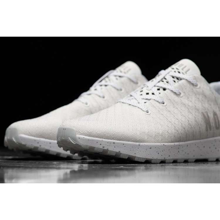 Tenis Para Correr Nobull White Matryx® Trail Runner Hombre Blancos | MX-66727
