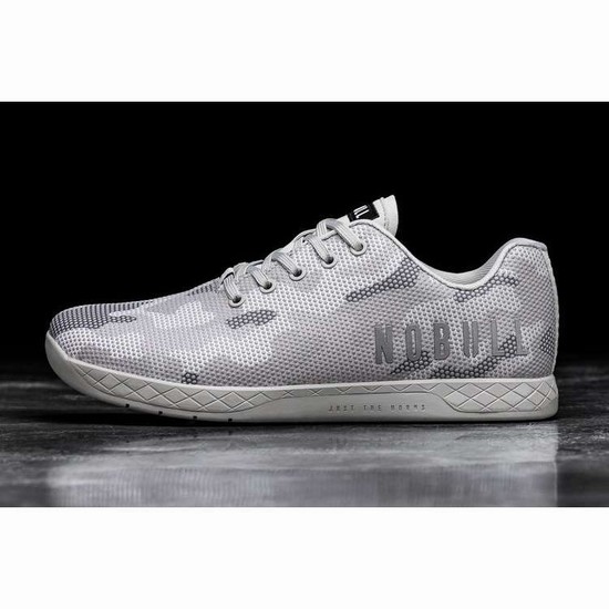 Tenis Deportivos Nobull Arctic Camo Trainer Mujer Blancos Grises | MX-52580