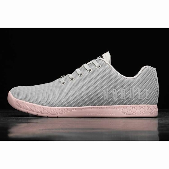 Tenis Deportivos Nobull Arctic Dusty Rose Trainer Hombre Grises Rosas | MX-51393