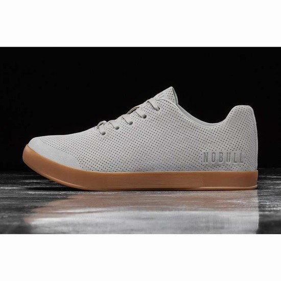 Tenis Deportivos Nobull Arctic Gum Gamuza Trainer Hombre Grises | MX-14328