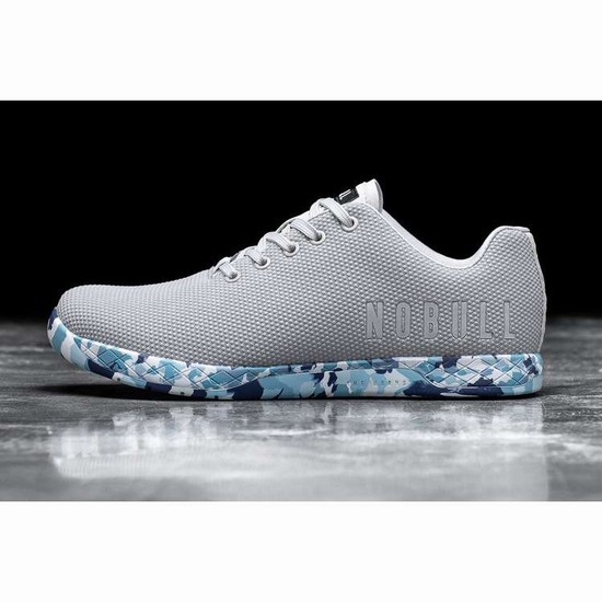 Tenis Deportivos Nobull Arctic Wild Ocean Trainer Mujer Blancos Azules | MX-90664