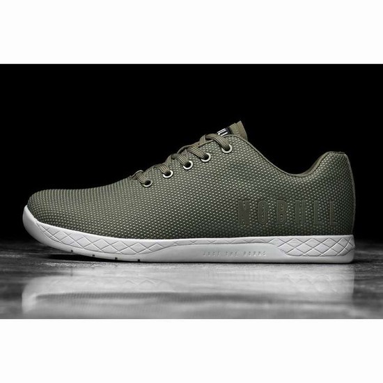 Tenis Deportivos Nobull Army Arctic Trainer Hombre Verde Oliva | MX-46010