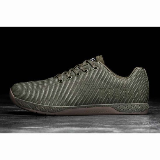 Tenis Deportivos Nobull Army Dark Gum Trainer Hombre Verde Oliva | MX-99623