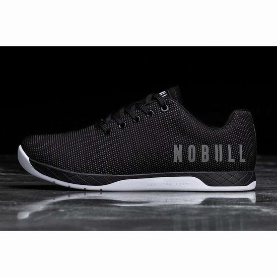 Tenis Deportivos Nobull Black And White Trainer Mujer Negros | MX-98912
